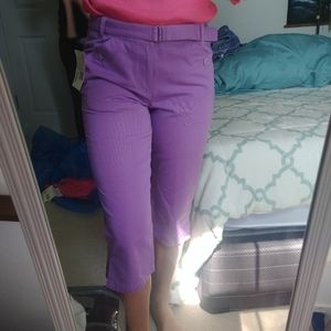 ❗BOGO Pastel Purple Lilac Violet Pedal Pushers